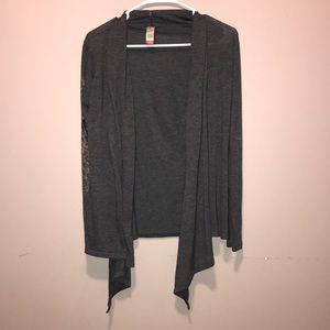 Grey cardigan